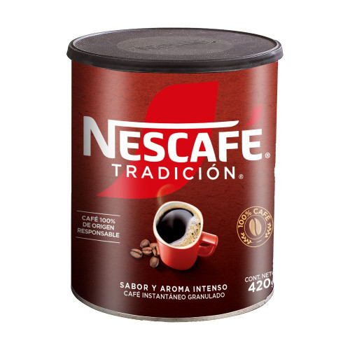 CAFE INSTANTANEO GRANULADO TARRO TRADICION 420 GR